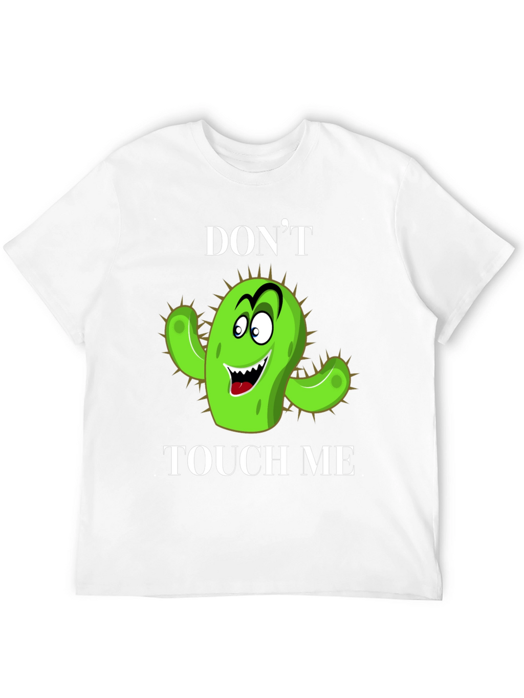 Dont Touch Me Cactus Graphic T-Shirt
