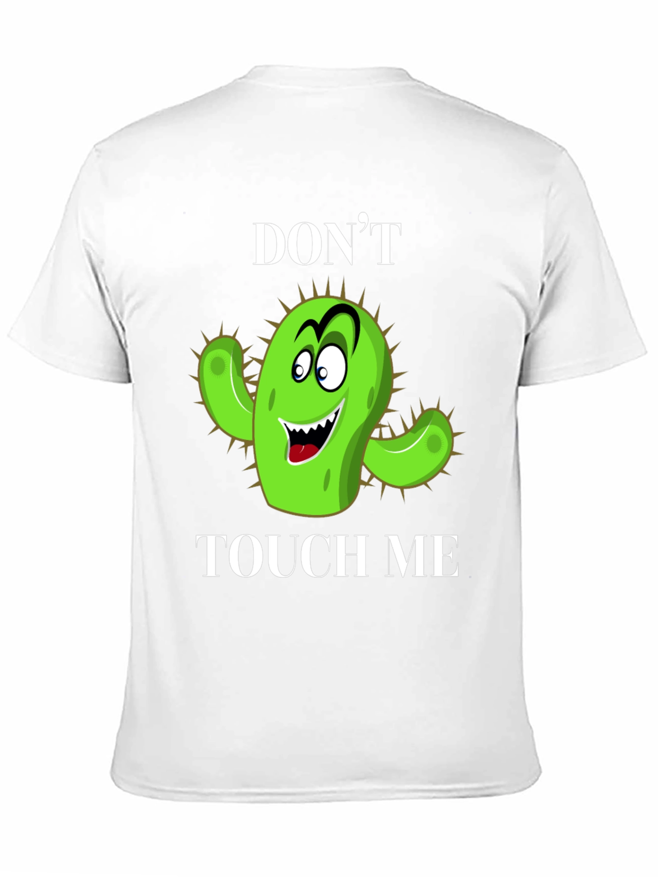 Dont Touch Me Cactus Graphic T-Shirt