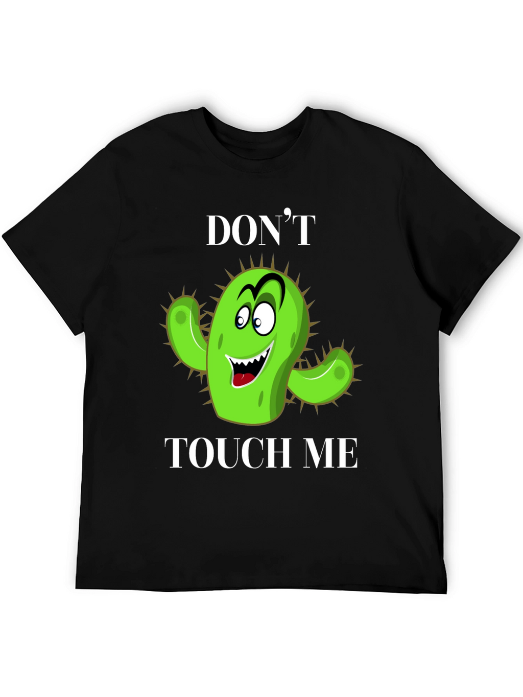 Dont Touch Me Cactus Graphic T-Shirt