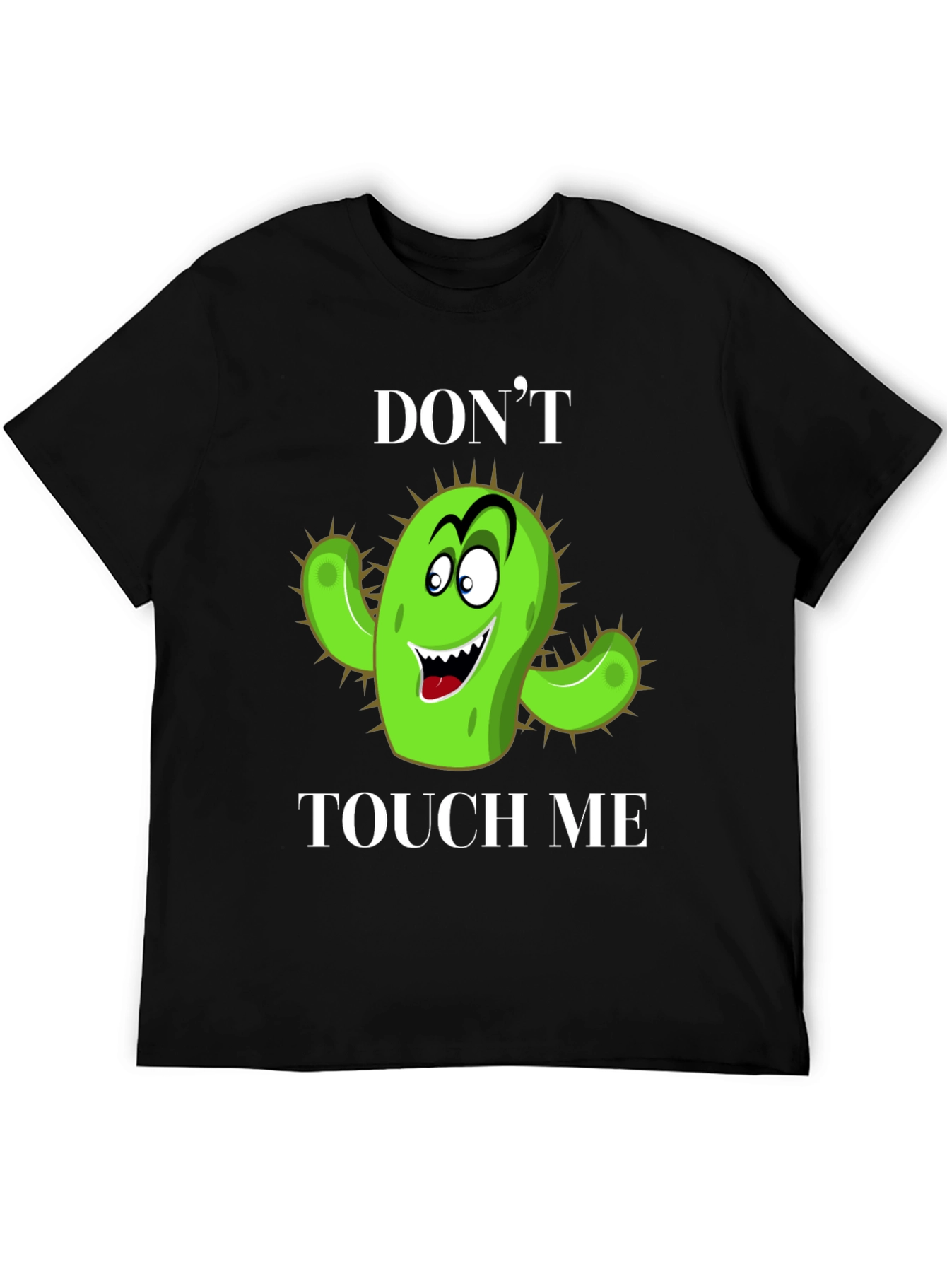 Dont Touch Me Cactus Graphic T-Shirt