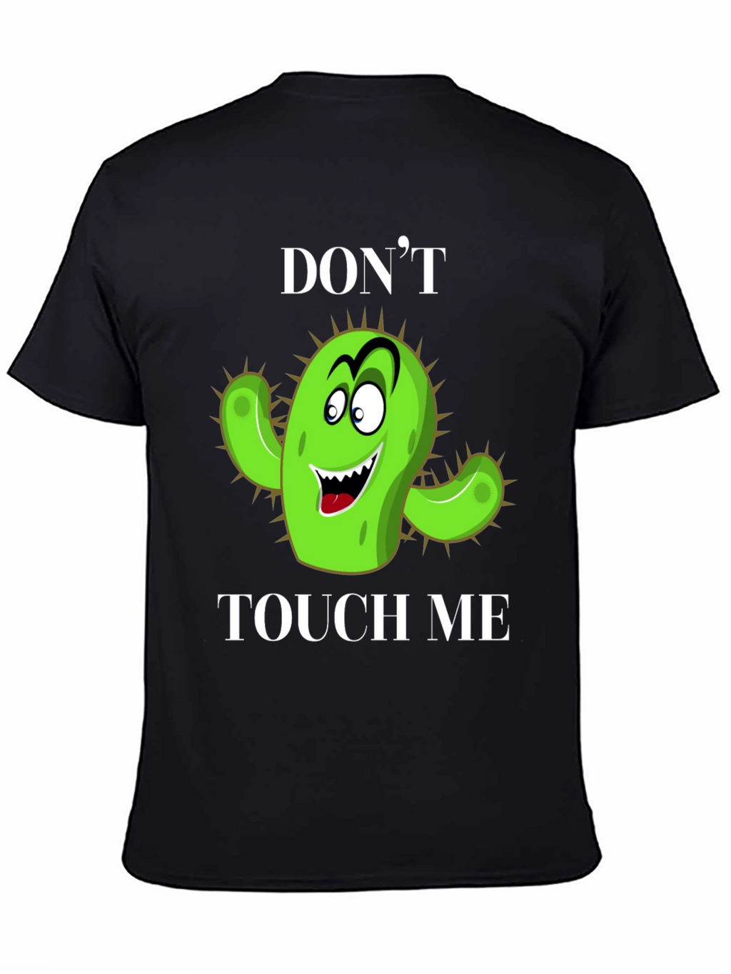 Dont Touch Me Cactus Graphic T-Shirt
