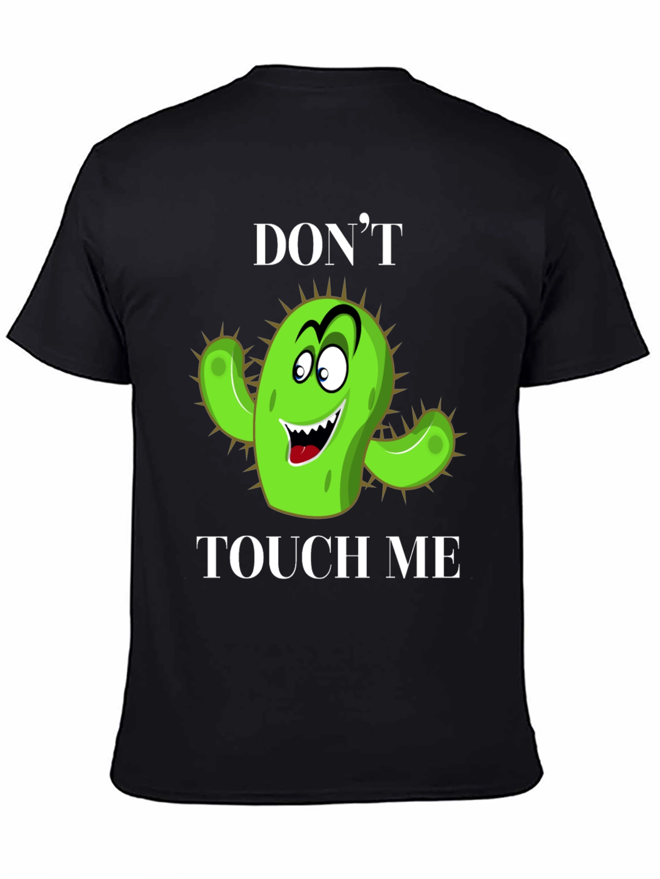 Dont Touch Me Cactus Graphic T-Shirt