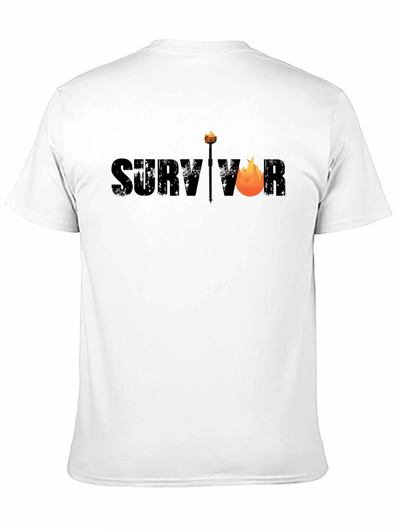 Survivor Graphic T-Shirt - Black