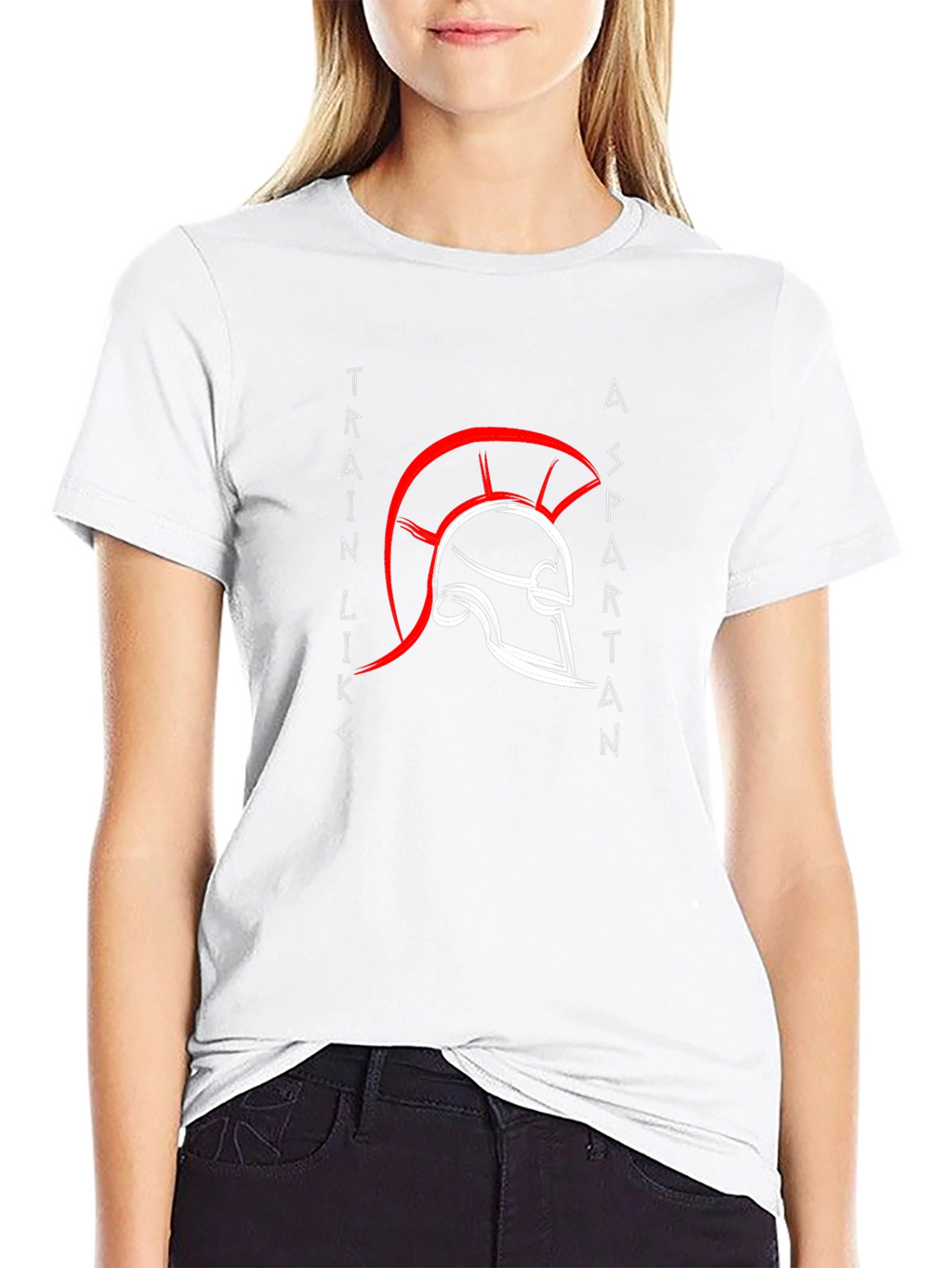 Train Like a Spartan T-Shirt - Black