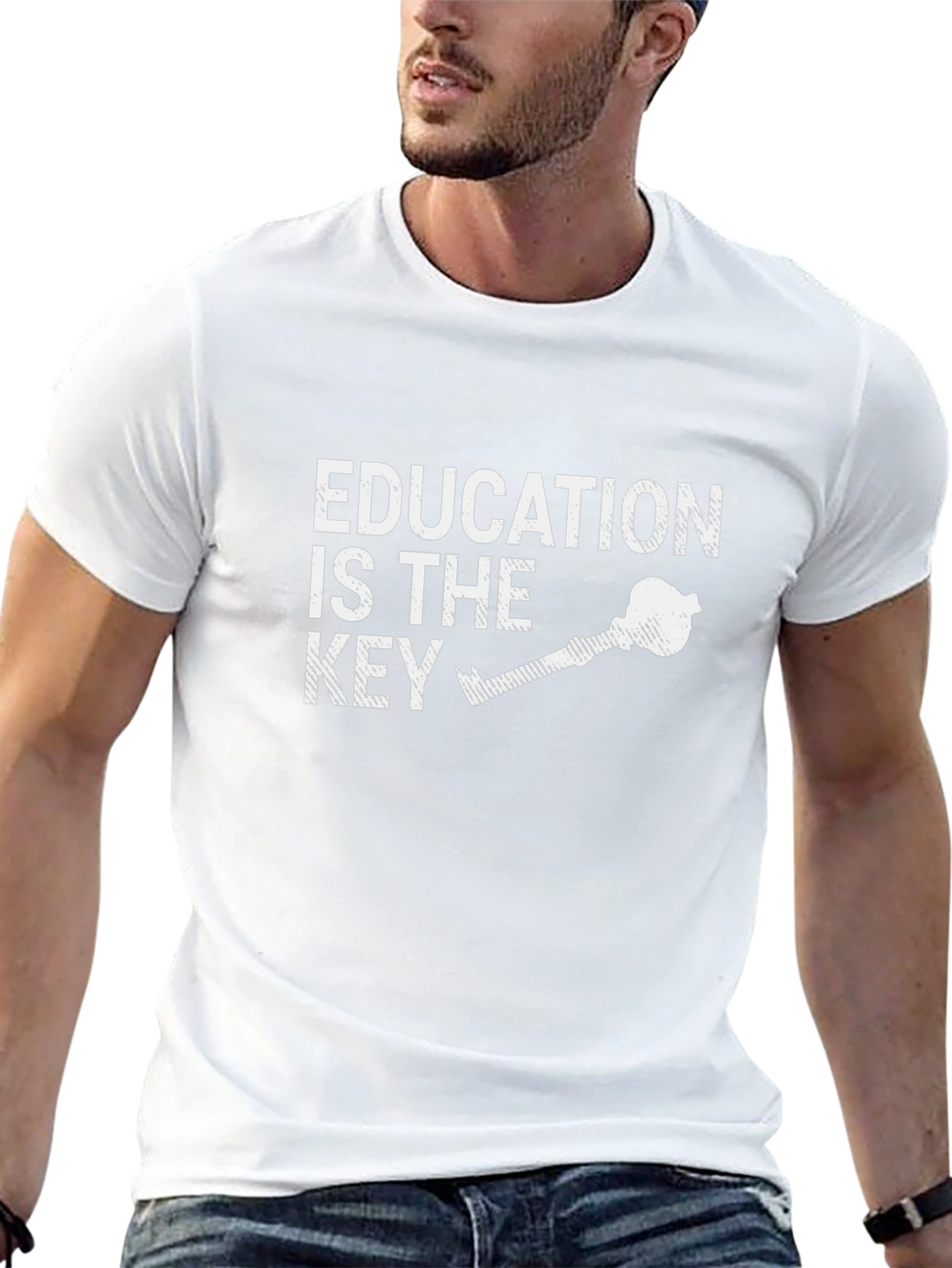 Education is the Key Graphic T-Shirt