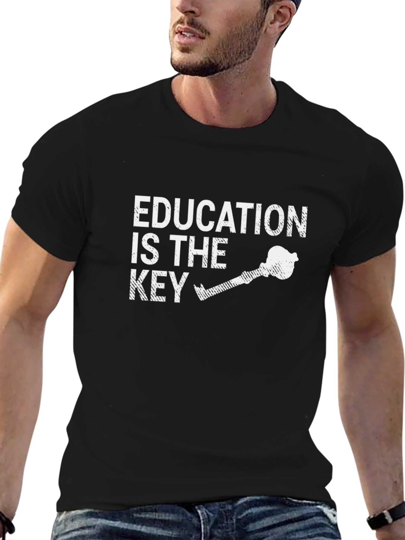 Education is the Key Graphic T-Shirt