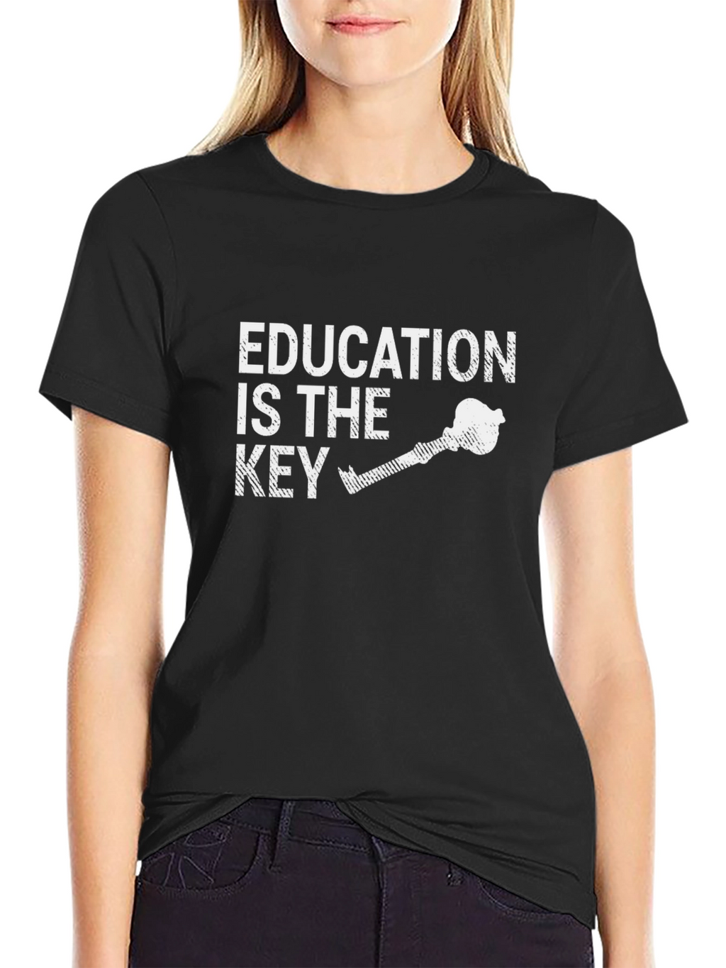 Education is the Key Graphic T-Shirt