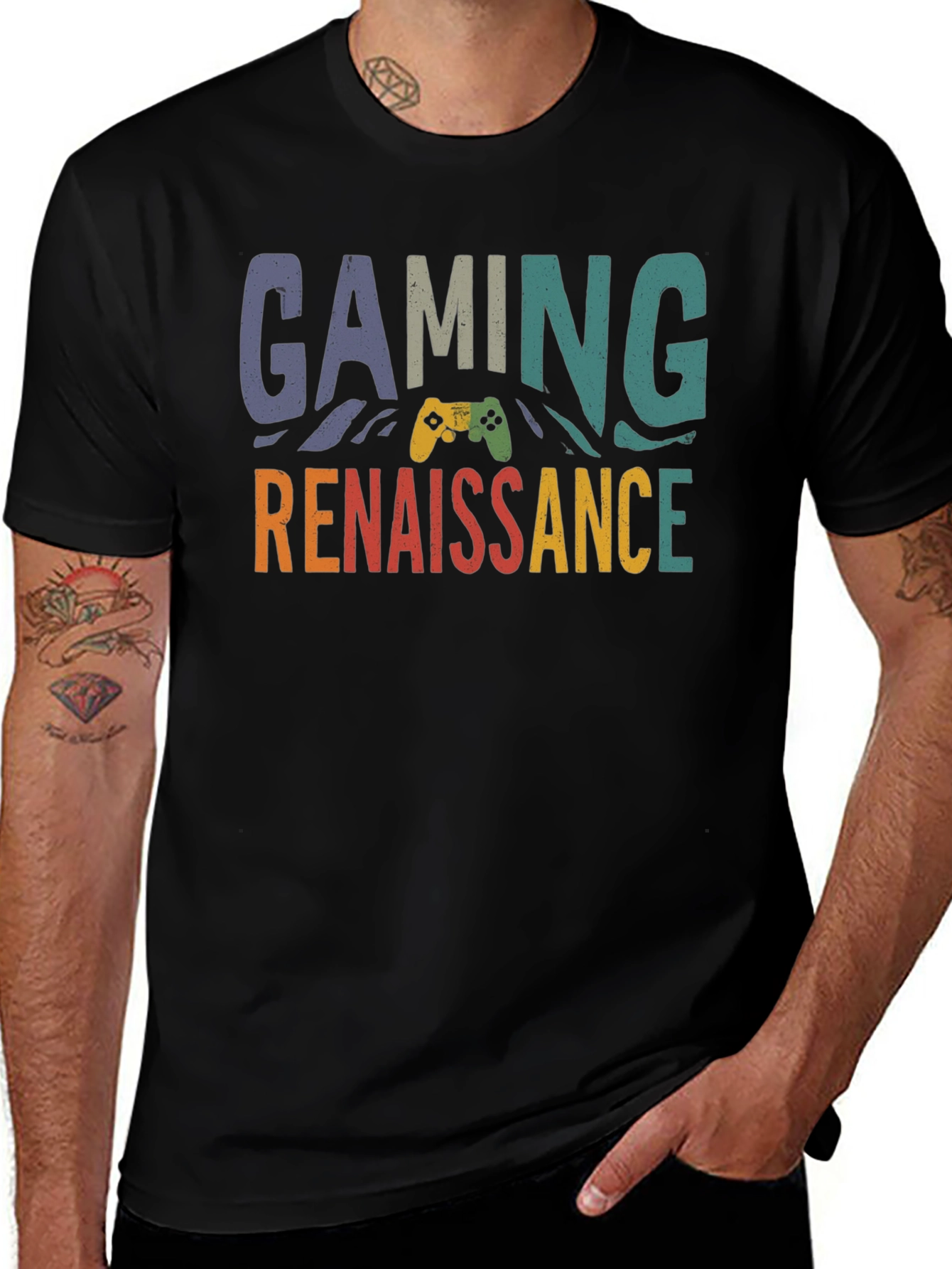 Gaming Renaissance Graphic T-Shirt
