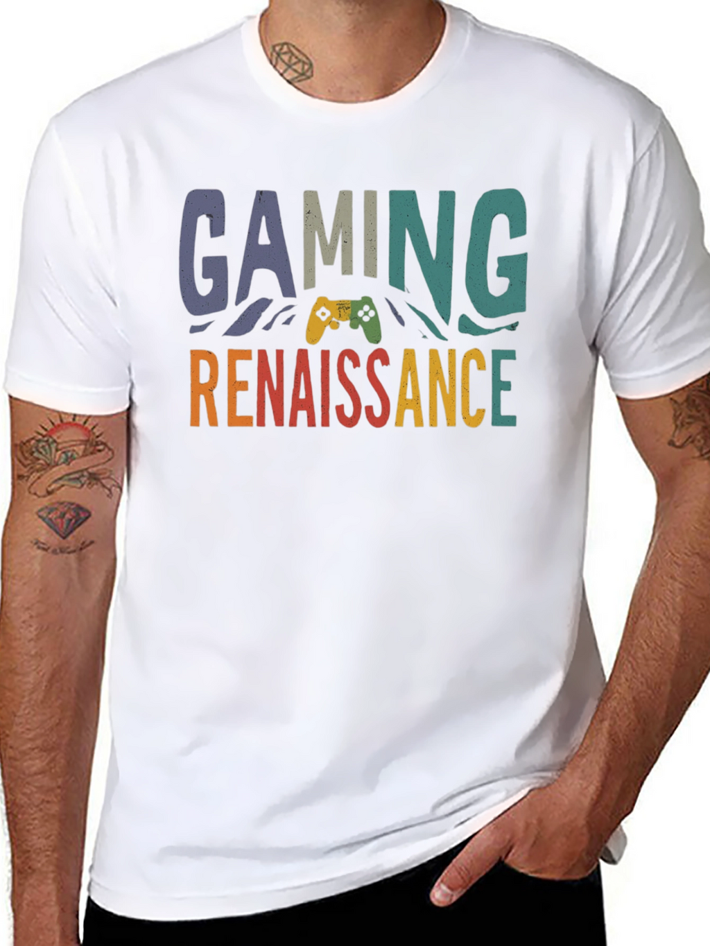 Gaming Renaissance Graphic T-Shirt