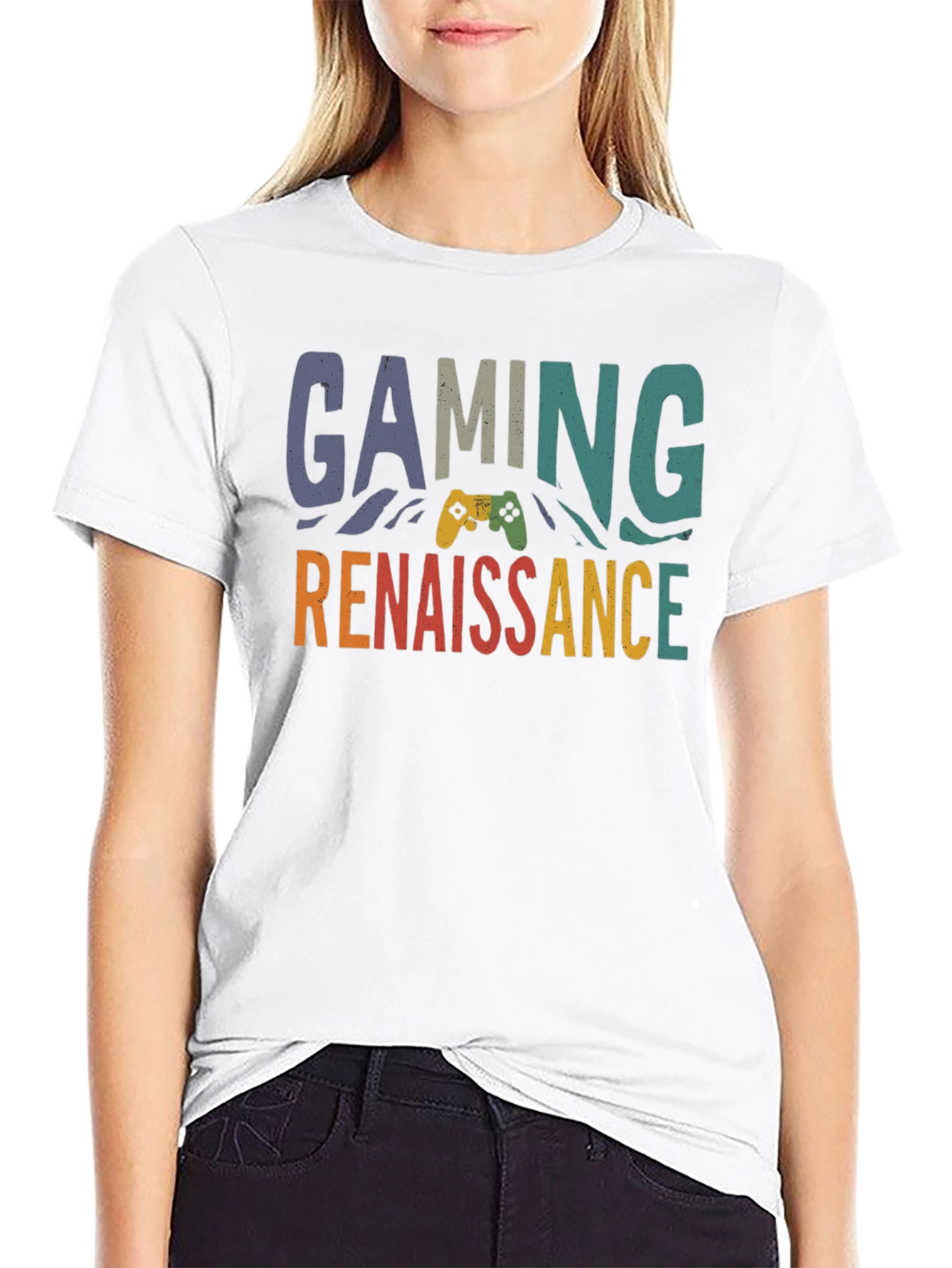 Gaming Renaissance Graphic T-Shirt