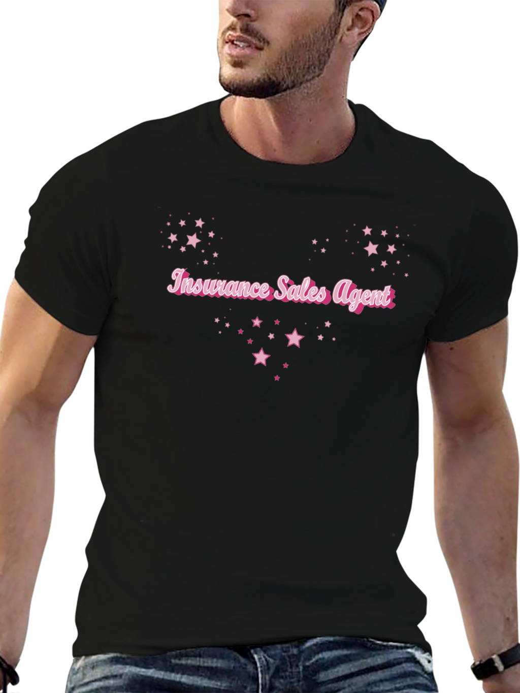 Insurance Sales Agent Tee - Starry Design