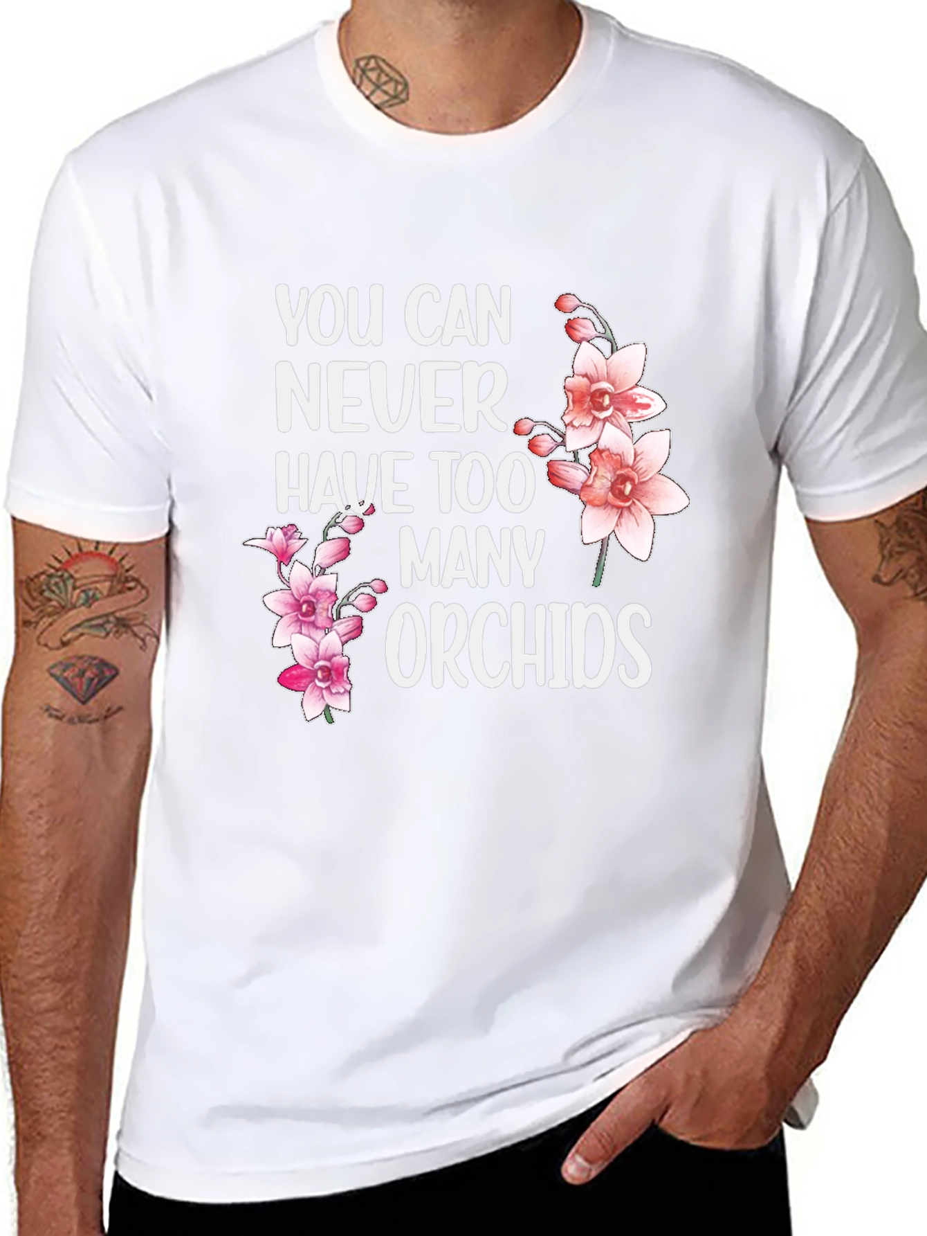 Orchid Lover T-Shirt: You Can Never Have Too Many!