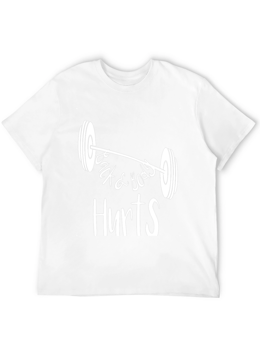 Back & Body Hurts Gym T-Shirt - Black