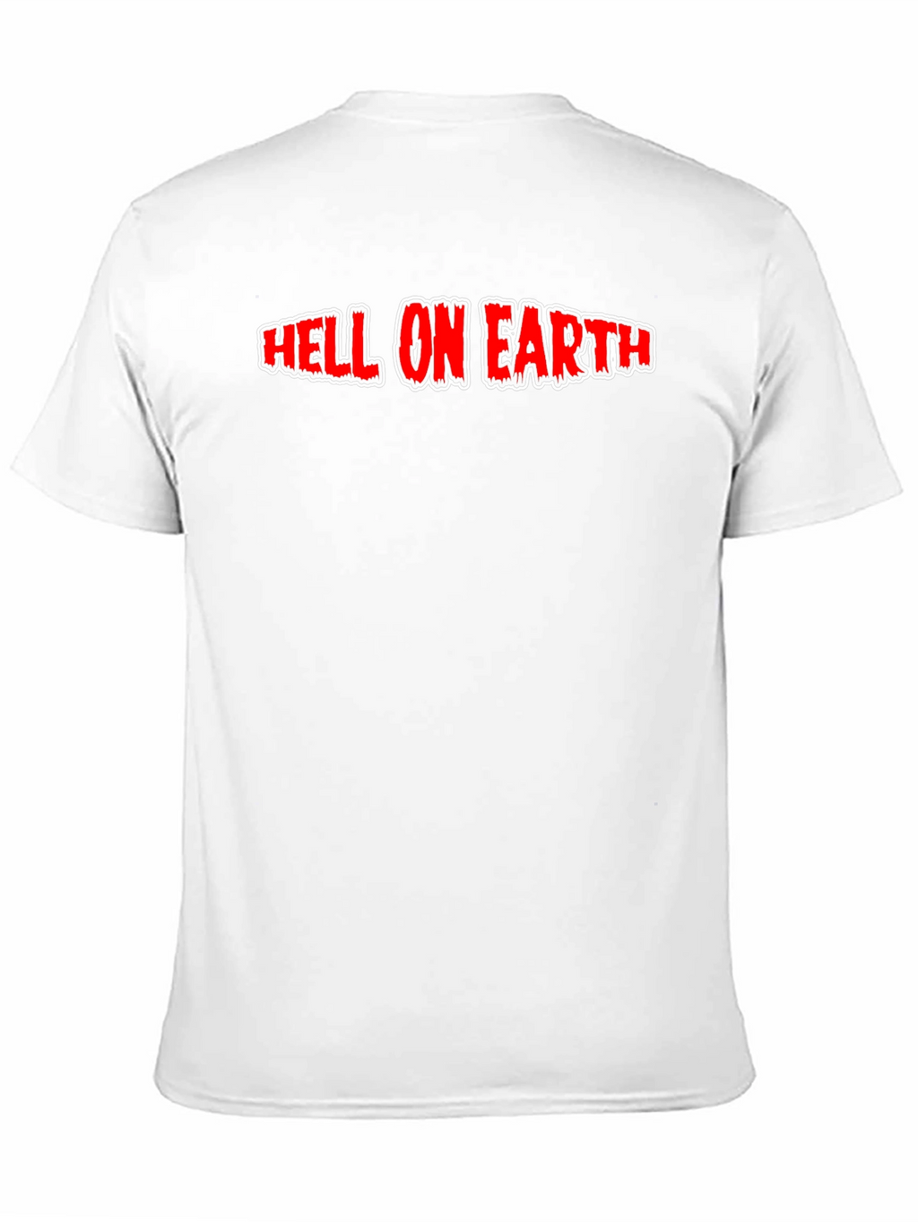 Hell on Earth Graphic Tee - Bold Black T-Shirt