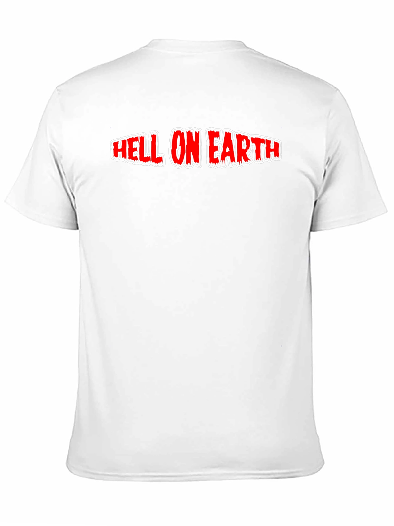 Hell on Earth Graphic Tee - Bold Black T-Shirt