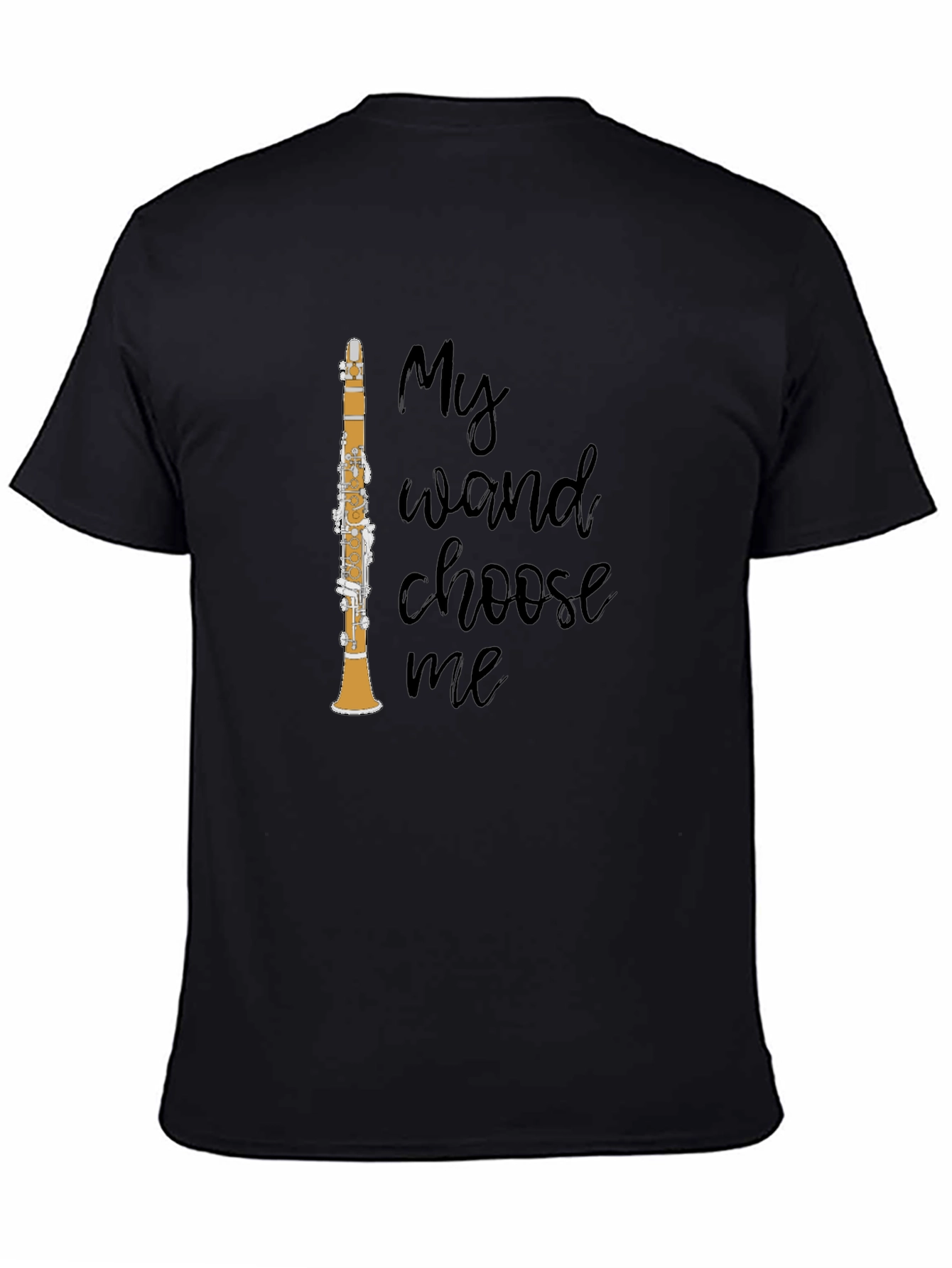 My Wand Choose Me Clarinet Graphic T-Shirt