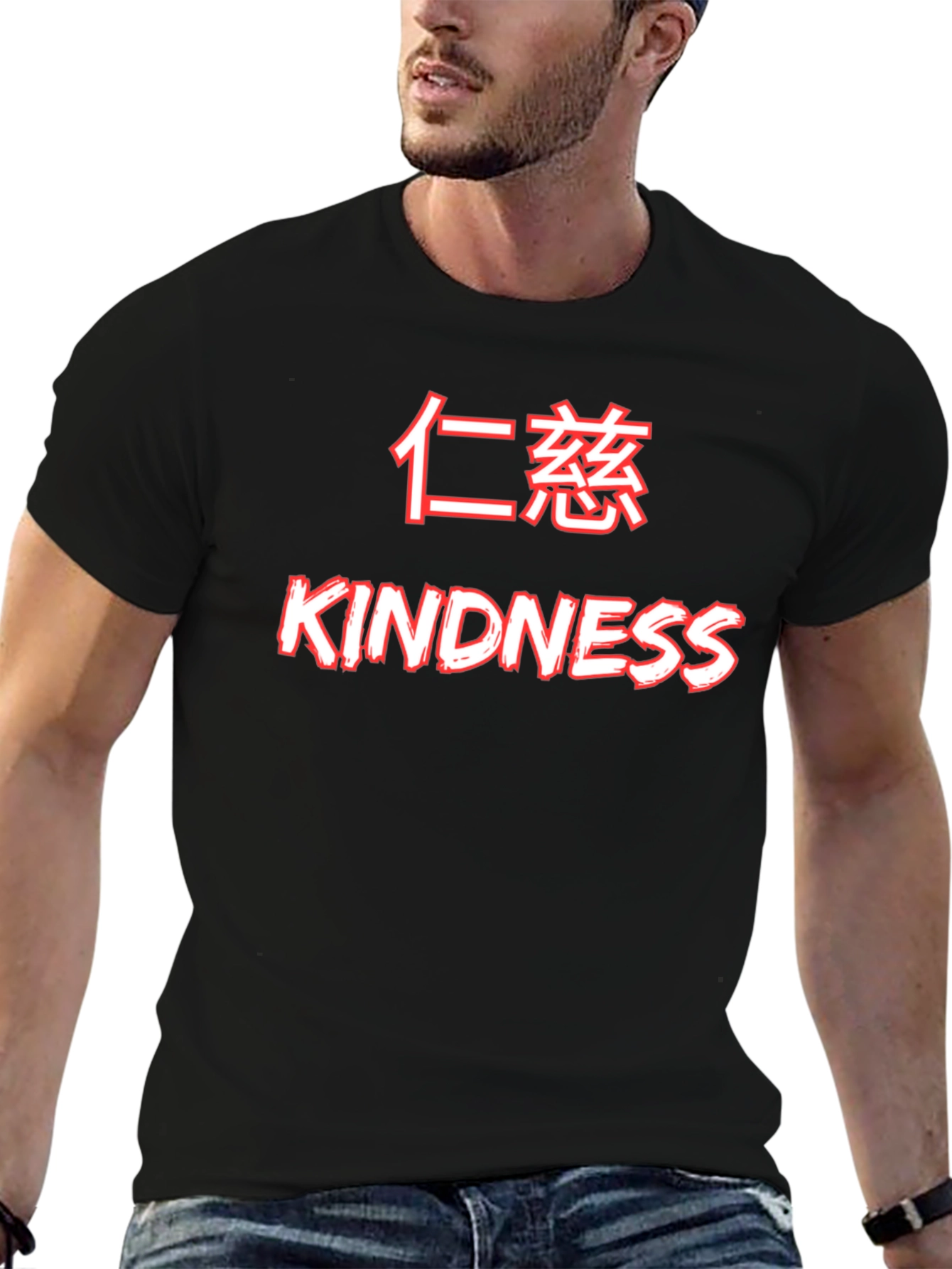 Kindness Graphic Tee - Black