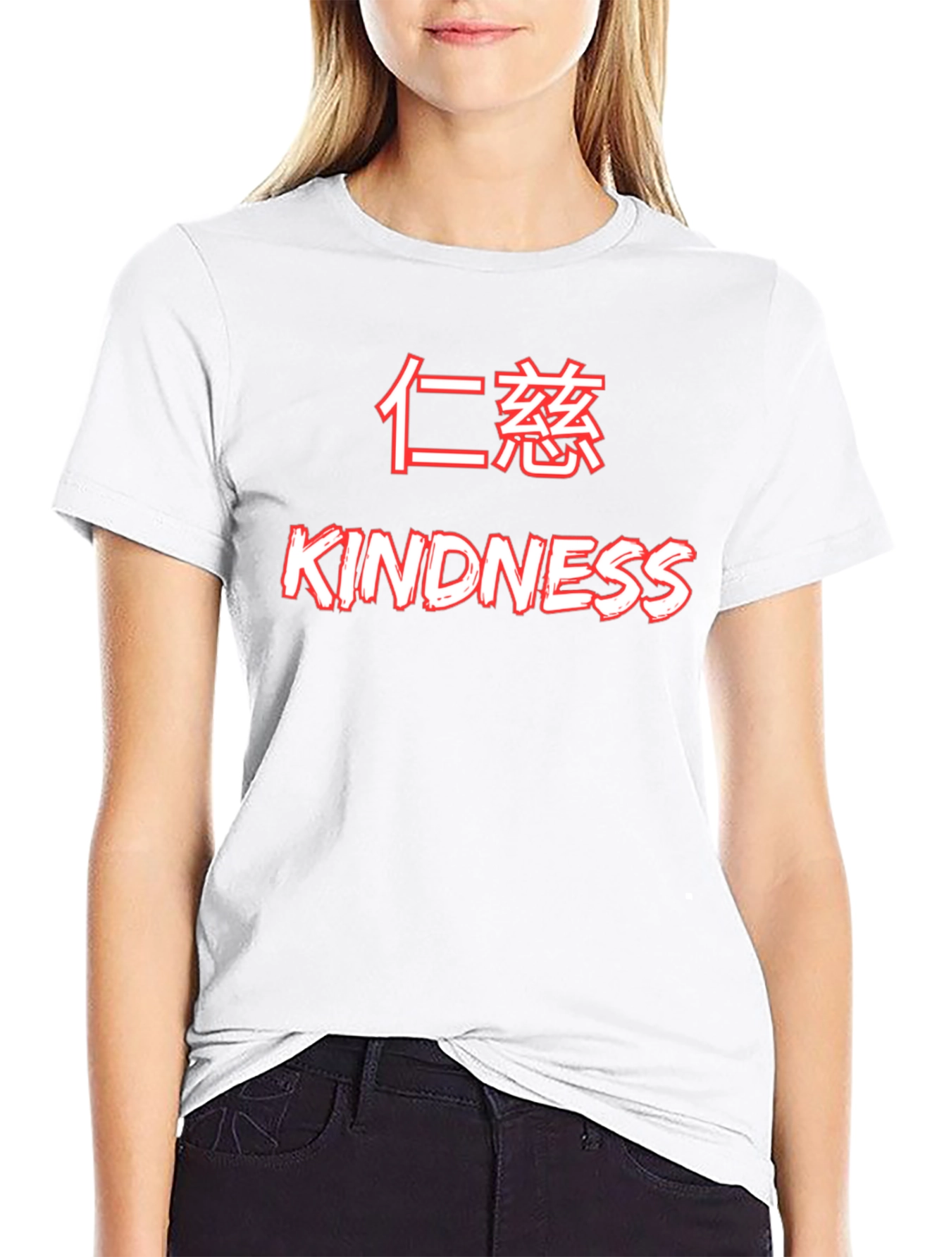 Kindness Graphic Tee - Black