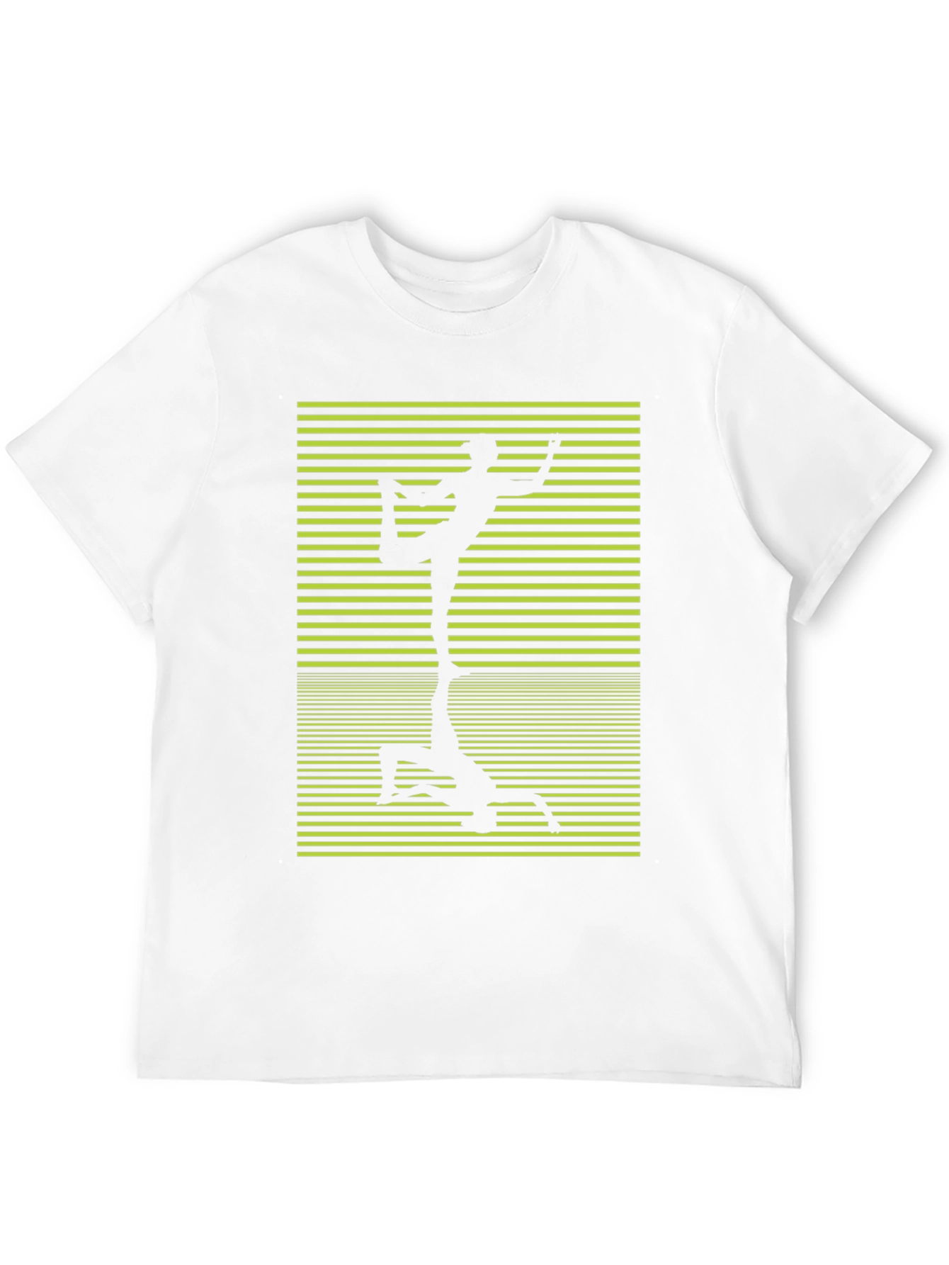 Yoga Pose Graphic Black T-Shirt