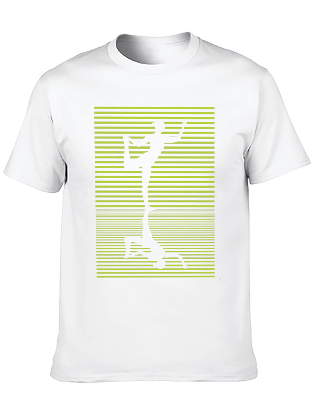 Yoga Pose Graphic Black T-Shirt