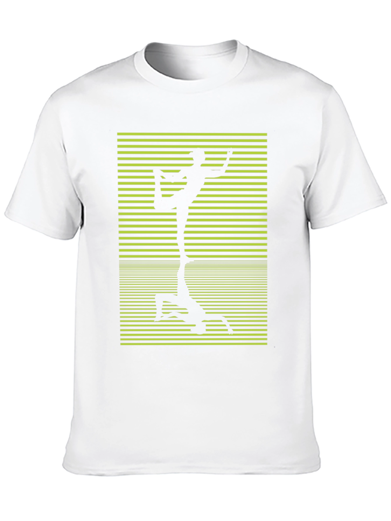 Yoga Pose Graphic Black T-Shirt