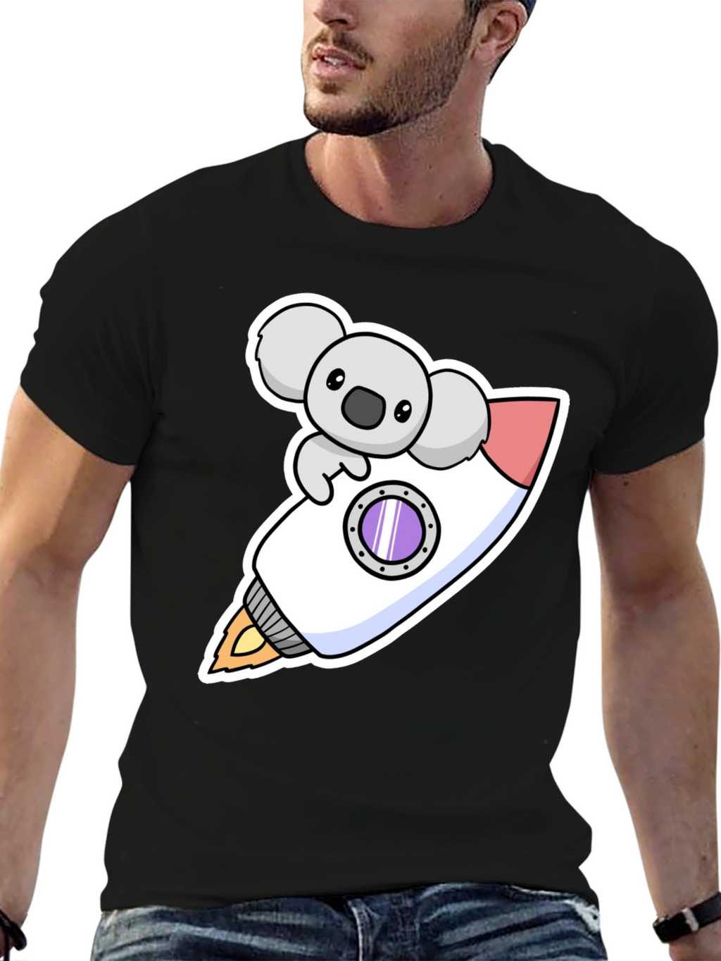Koala Astronaut T-Shirt - Space Adventure Tee