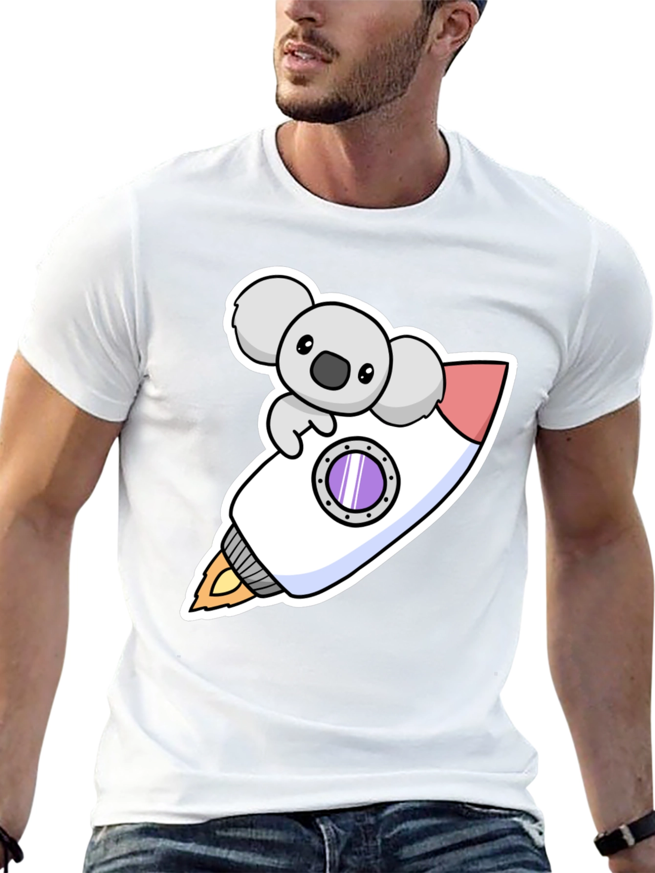 Koala Astronaut T-Shirt - Space Adventure Tee