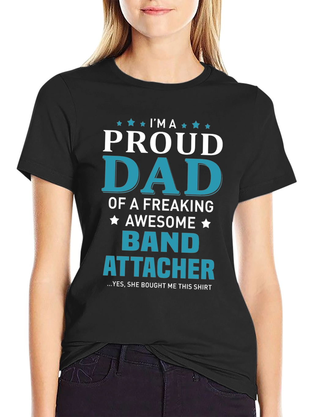 Proud Dad of a Band Attacher T-Shirt