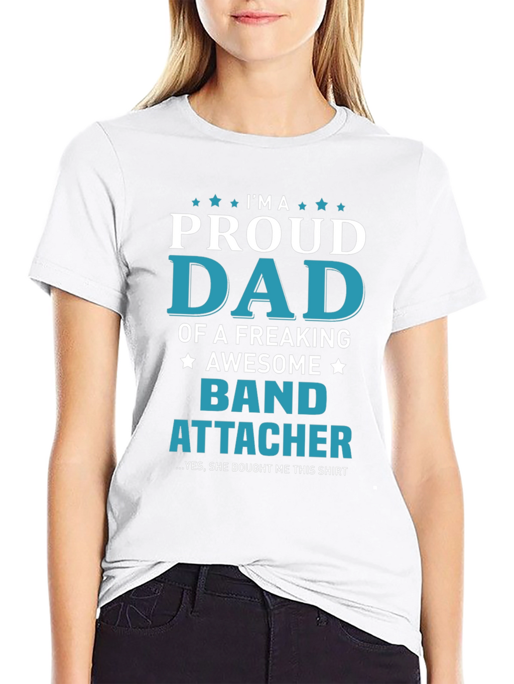 Proud Dad of a Band Attacher T-Shirt