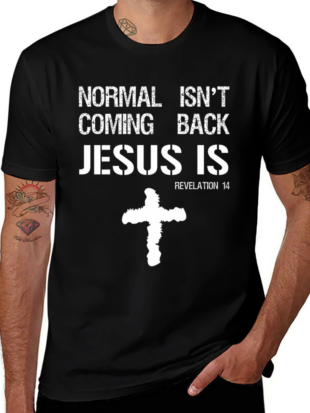 Normal Isnt Coming Back Jesus T-Shirt