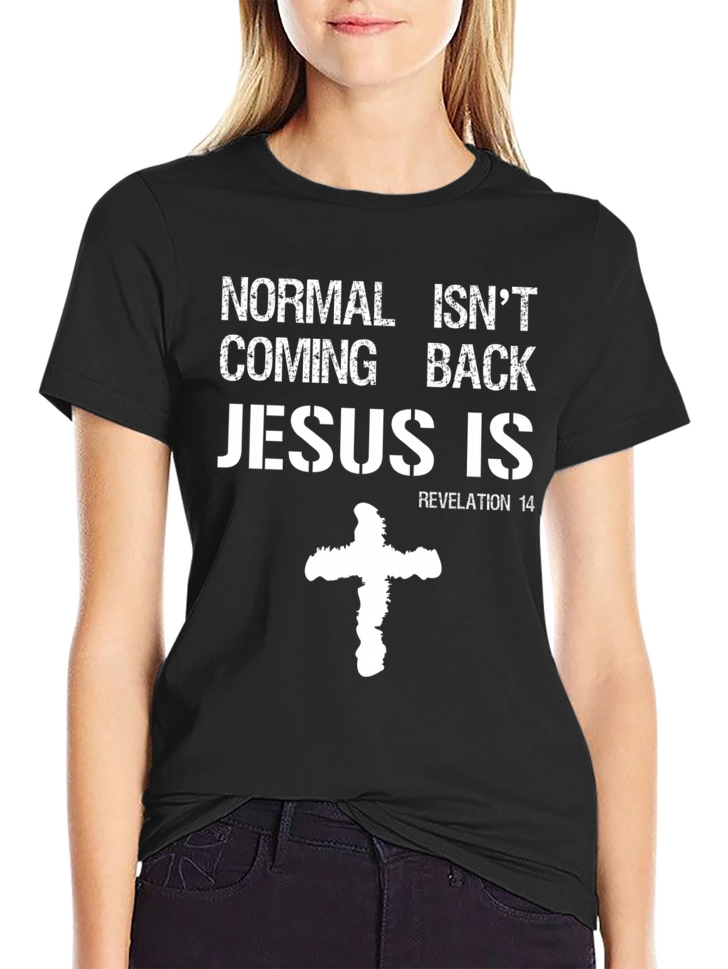 Normal Isnt Coming Back Jesus T-Shirt