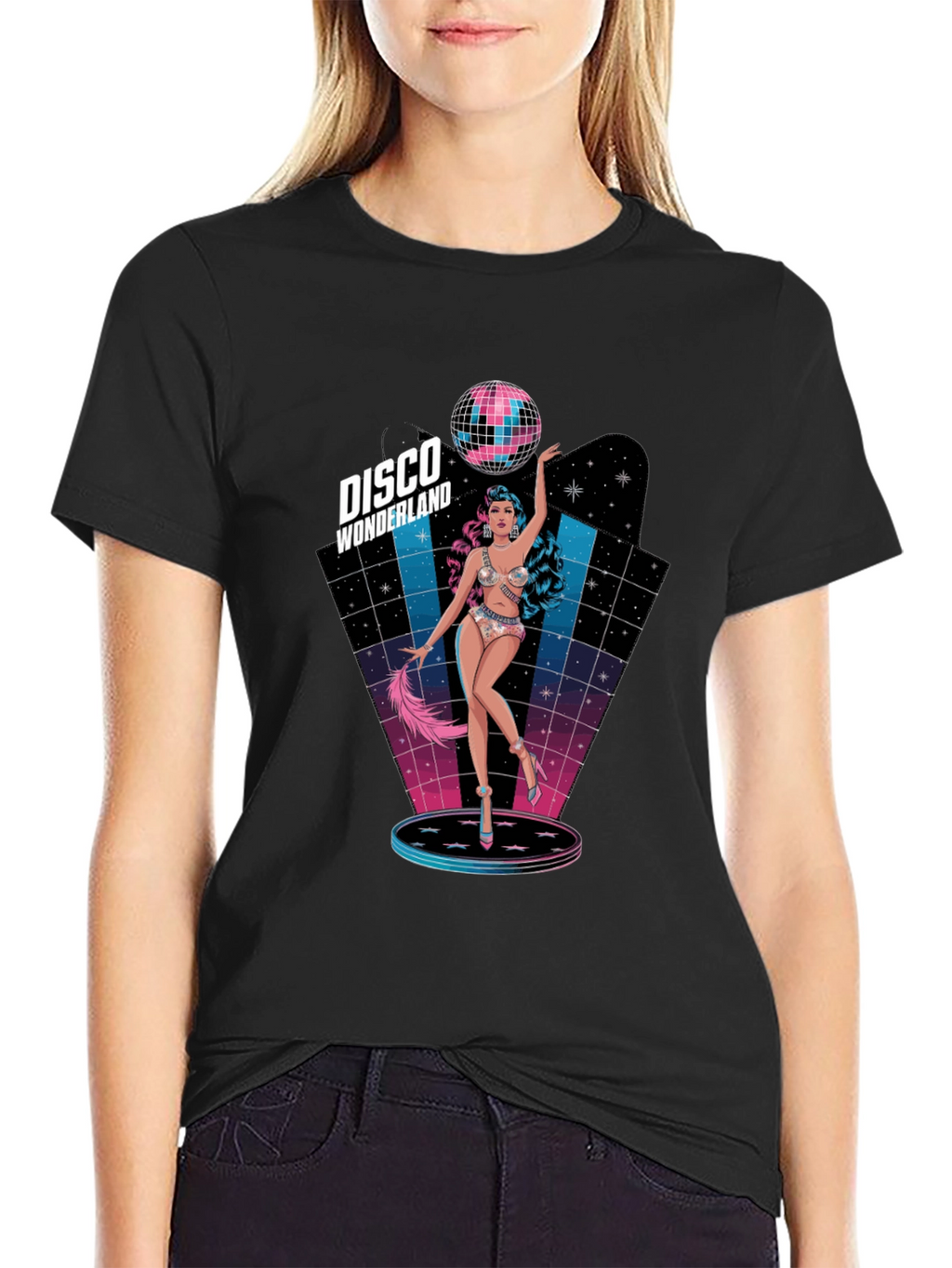 Disco Wonderland Graphic T-Shirt