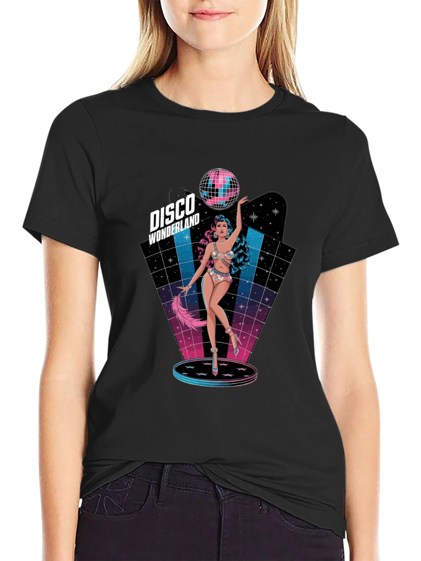 Disco Wonderland Graphic T-Shirt