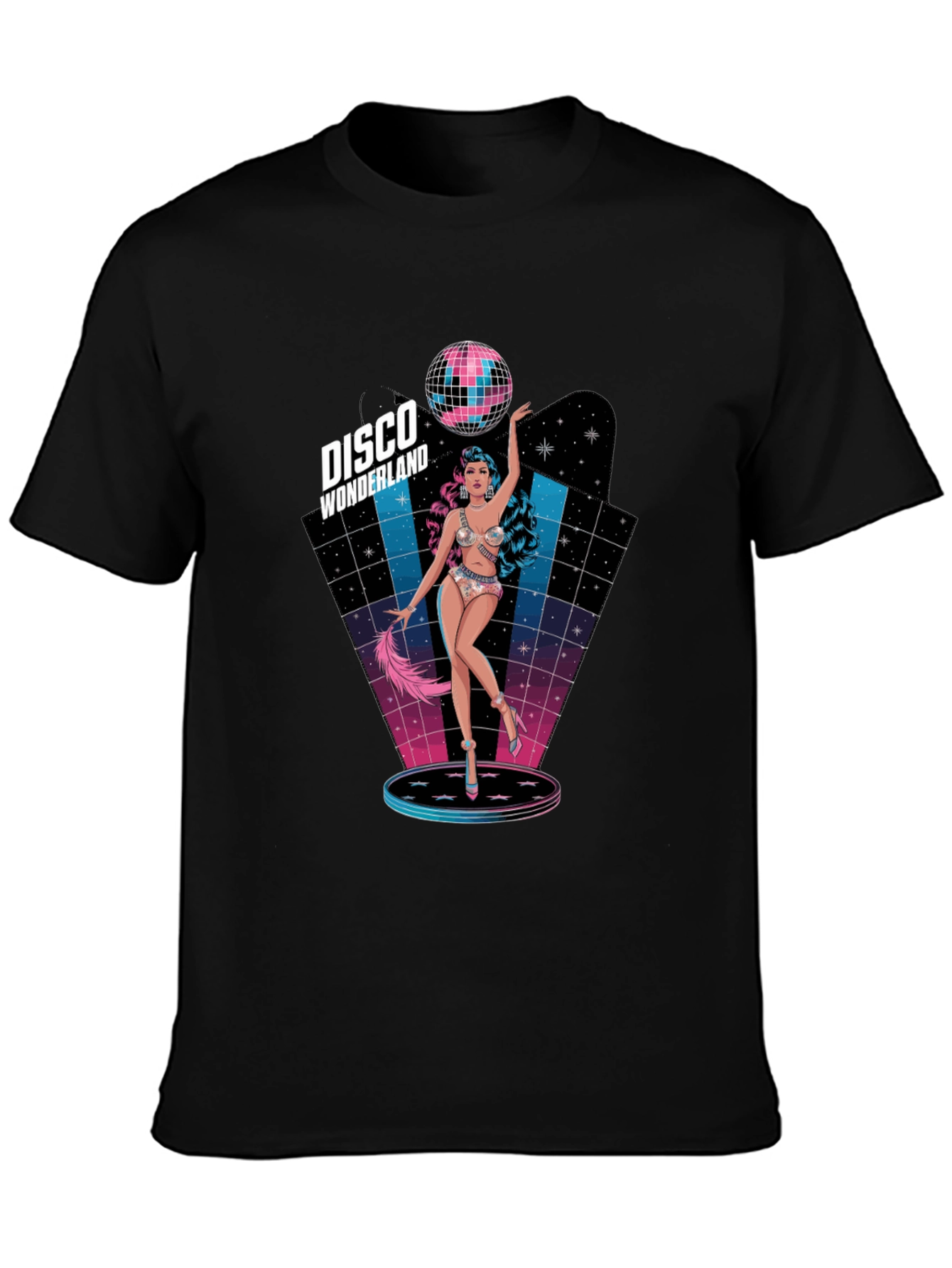 Disco Wonderland Graphic T-Shirt