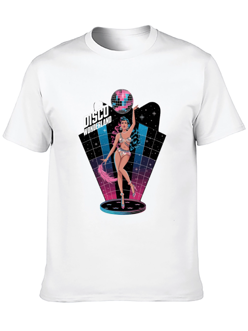 Disco Wonderland Graphic T-Shirt