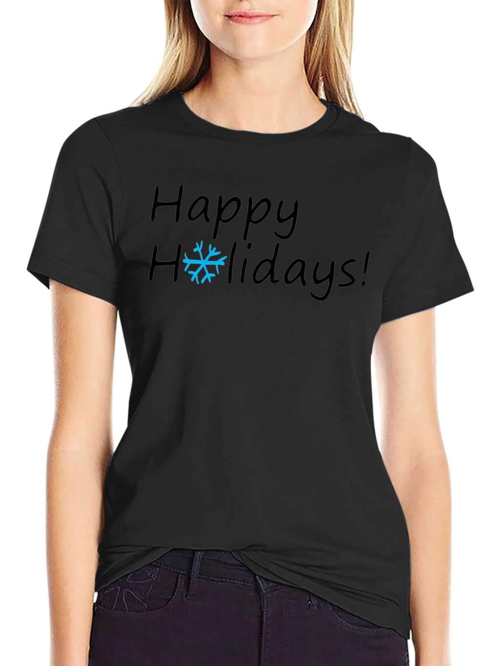 Happy Holidays T-Shirt - Festive Holiday Apparel