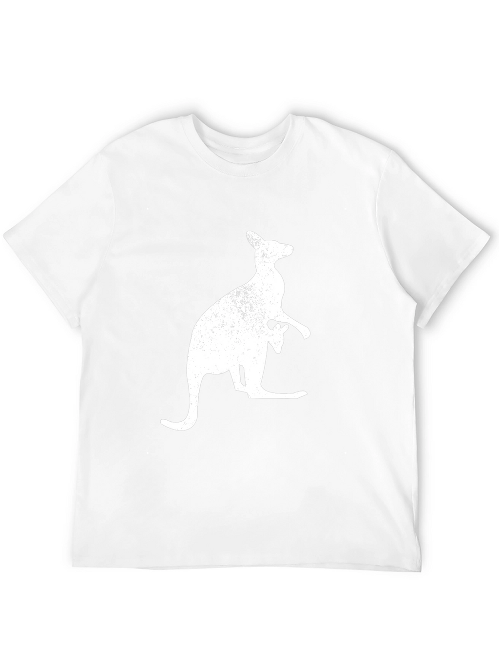 Kangaroo Graphic T-Shirt - Black