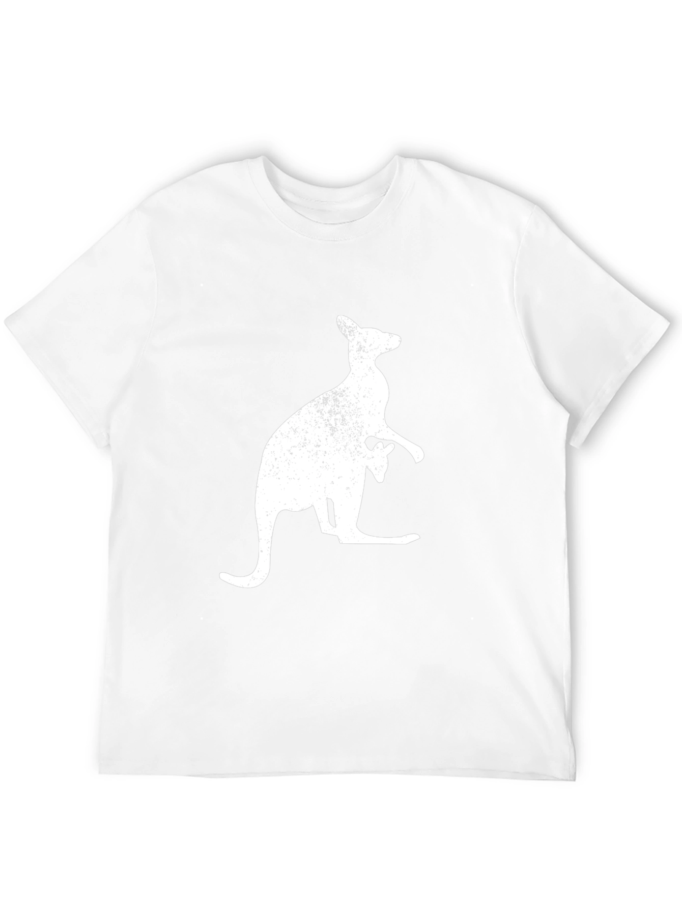 Kangaroo Graphic T-Shirt - Black