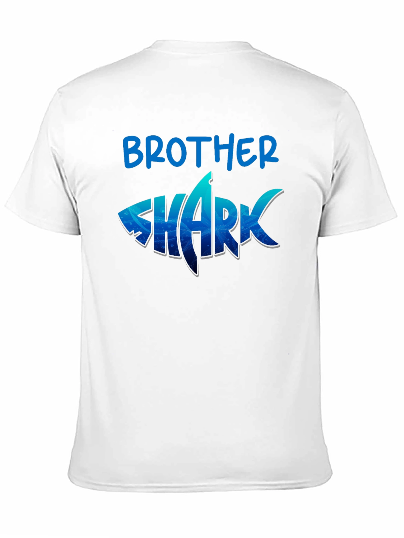 Brother Shark Graphic T-Shirt - Fun Family Tee