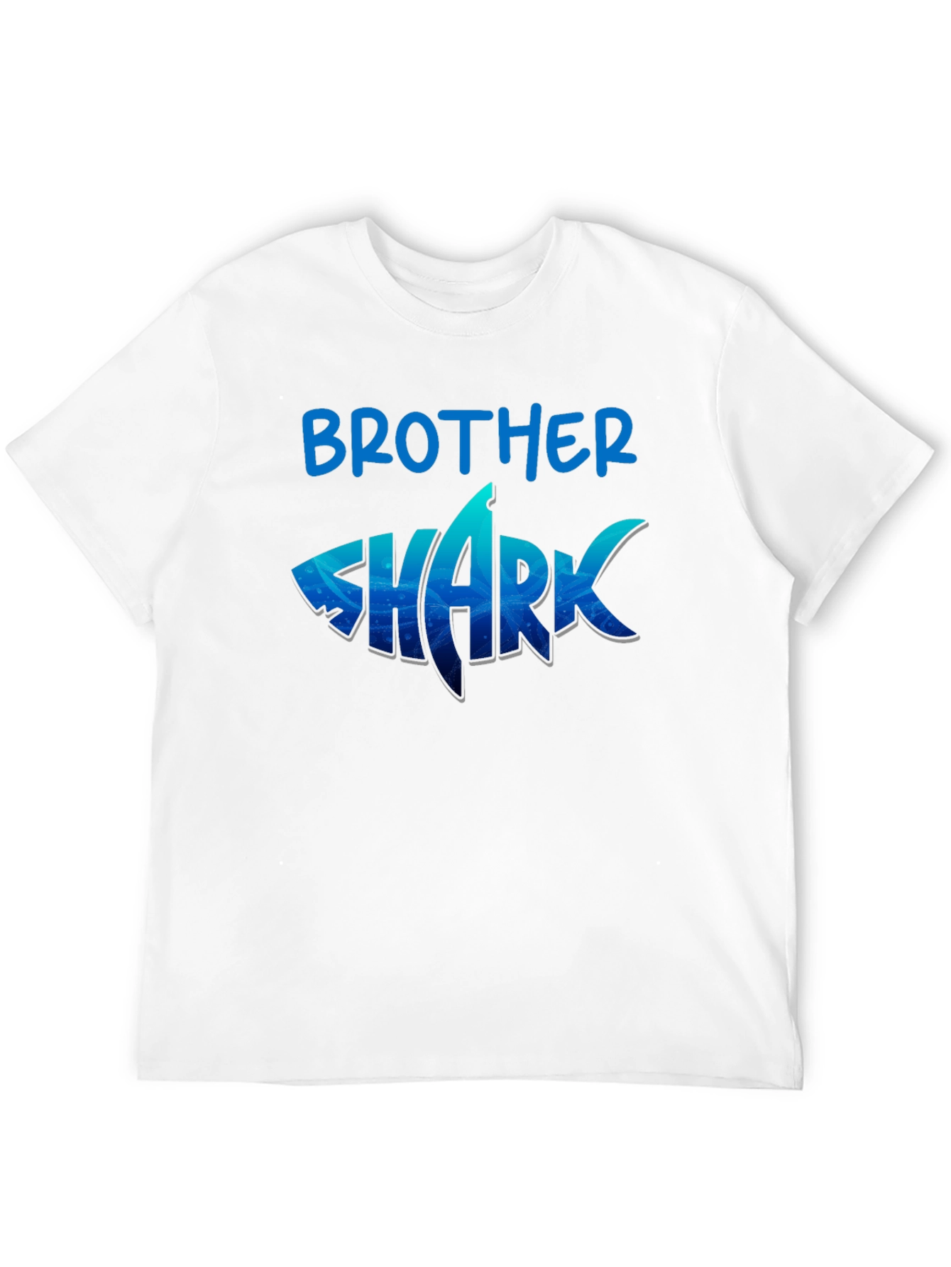Brother Shark Graphic T-Shirt - Fun Family Tee