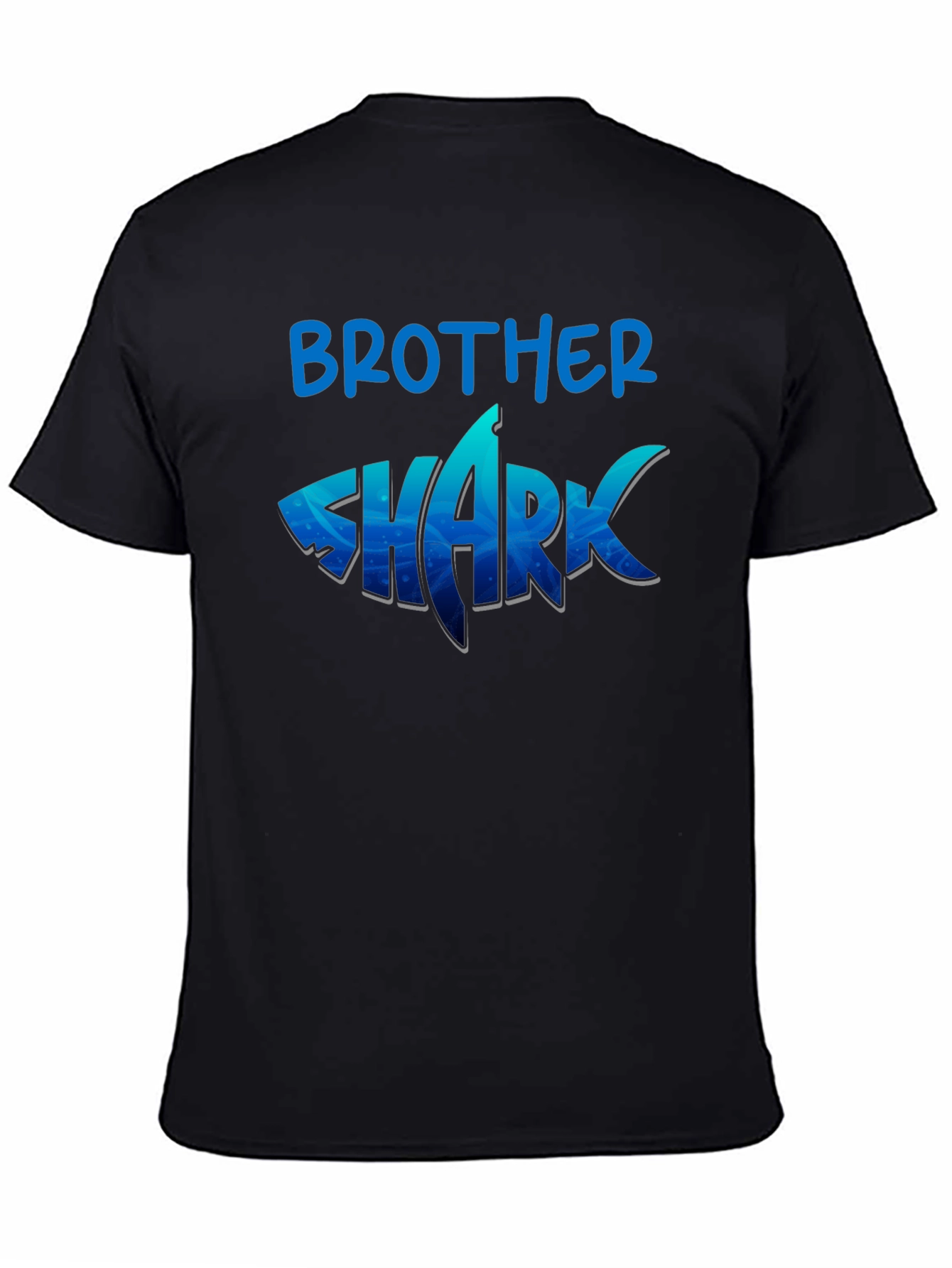 Brother Shark Graphic T-Shirt - Fun Family Tee