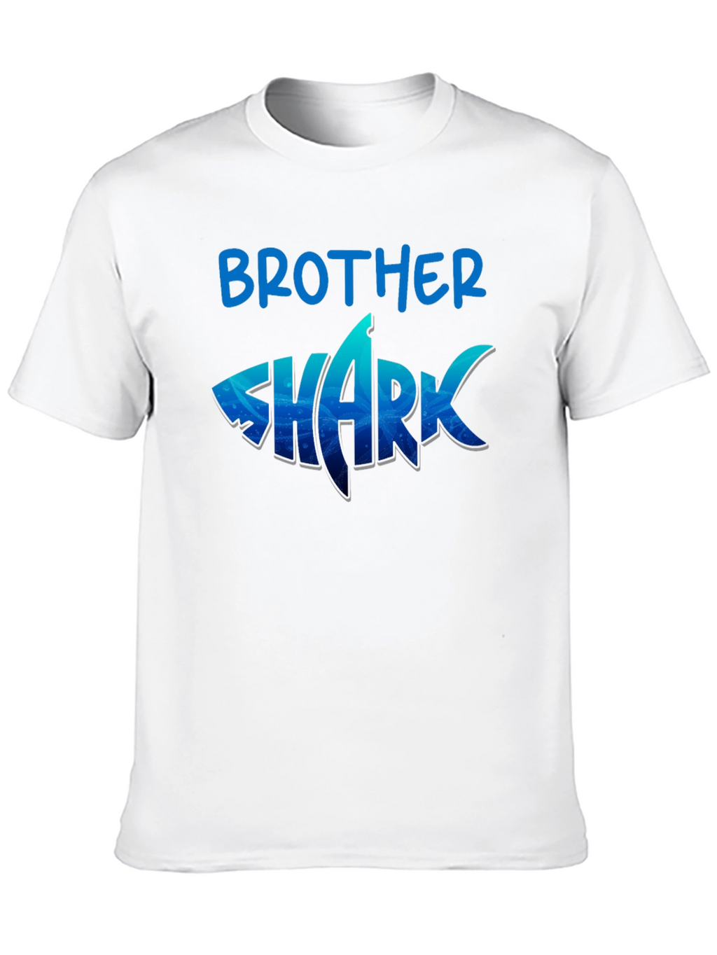 Brother Shark Graphic T-Shirt - Fun Family Tee