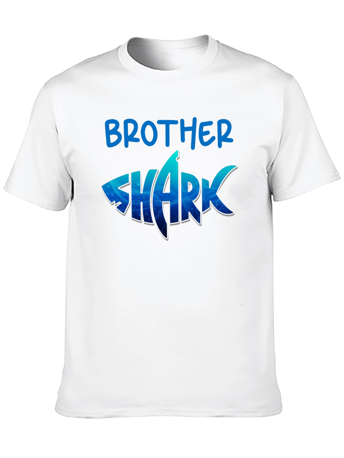 Brother Shark Graphic T-Shirt - Fun Family Tee