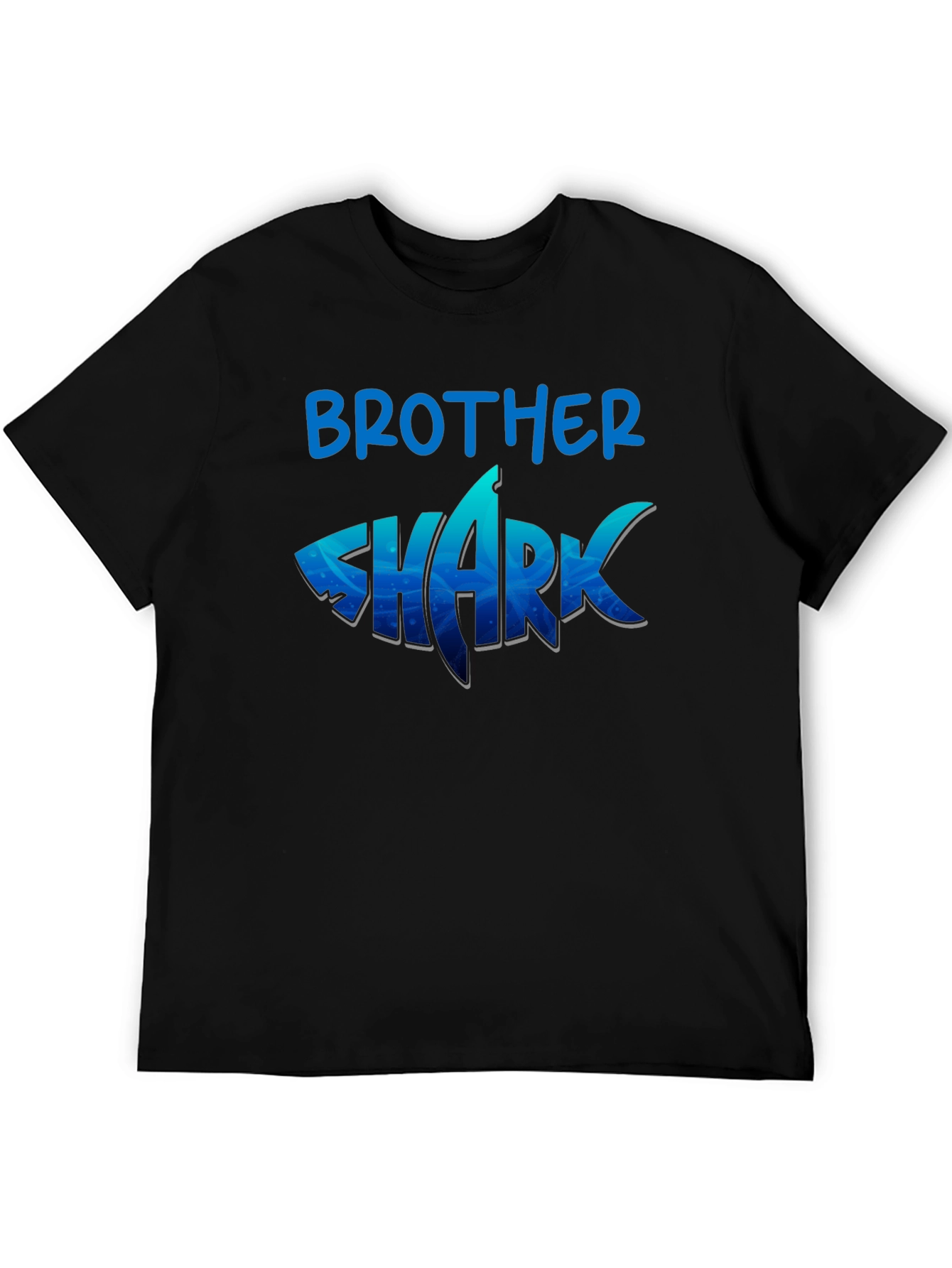 Brother Shark Graphic T-Shirt - Fun Family Tee