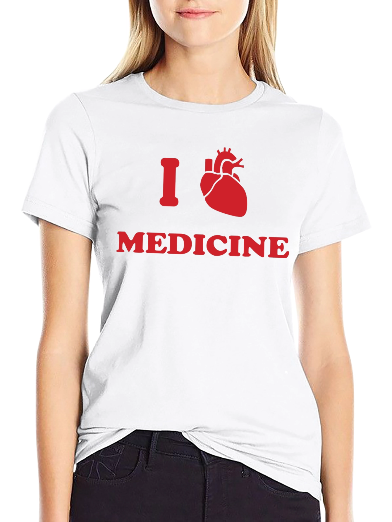 I Heart Medicine T-Shirt - Doctor Nurse Medical Student Tee