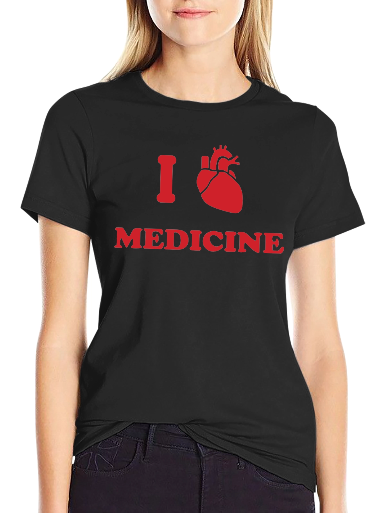 I Heart Medicine T-Shirt - Doctor Nurse Medical Student Tee