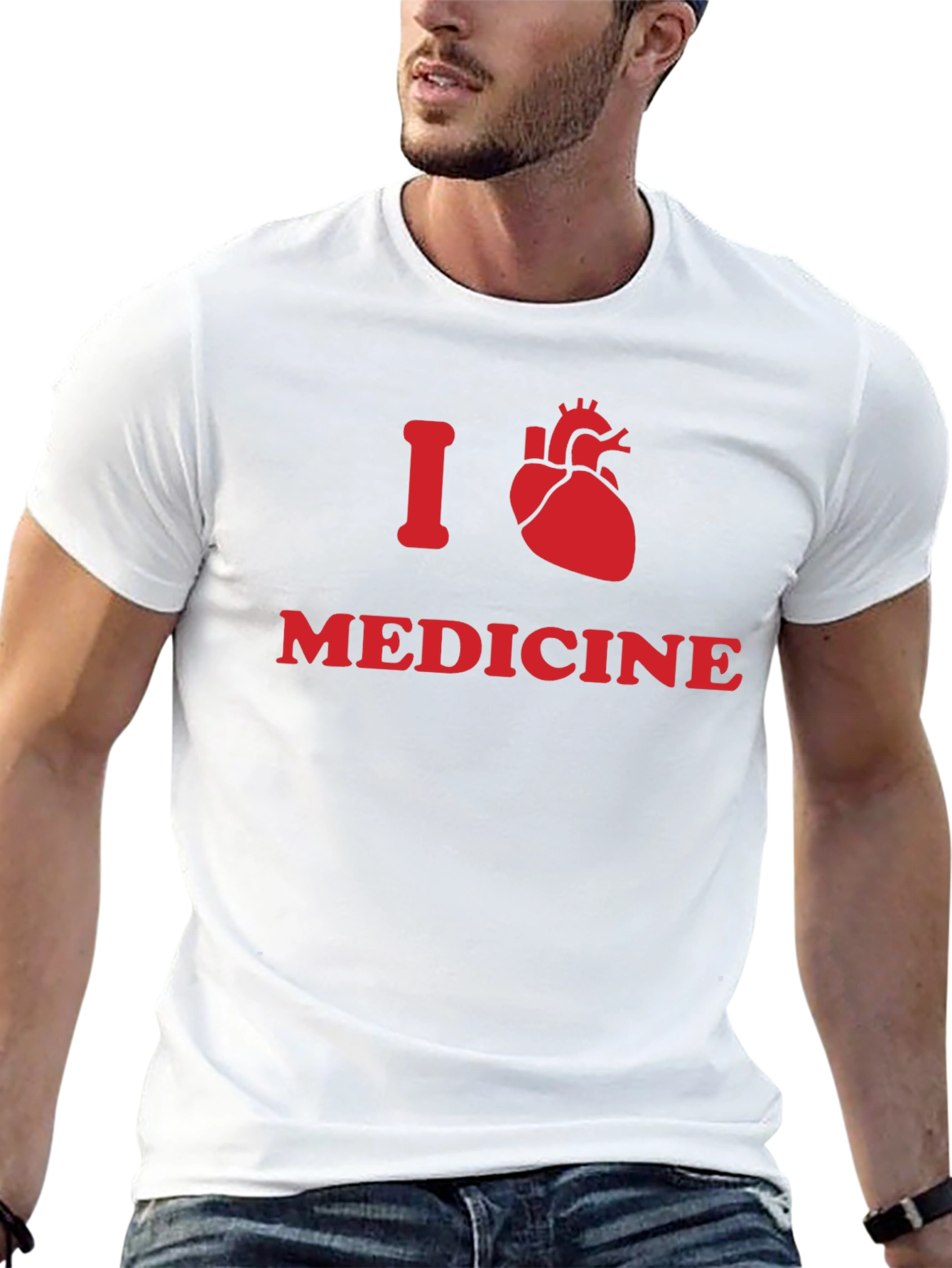 I Heart Medicine T-Shirt - Doctor Nurse Medical Student Tee