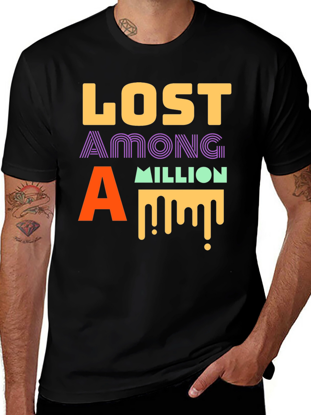 Lost Among a Million Graphic T-Shirt