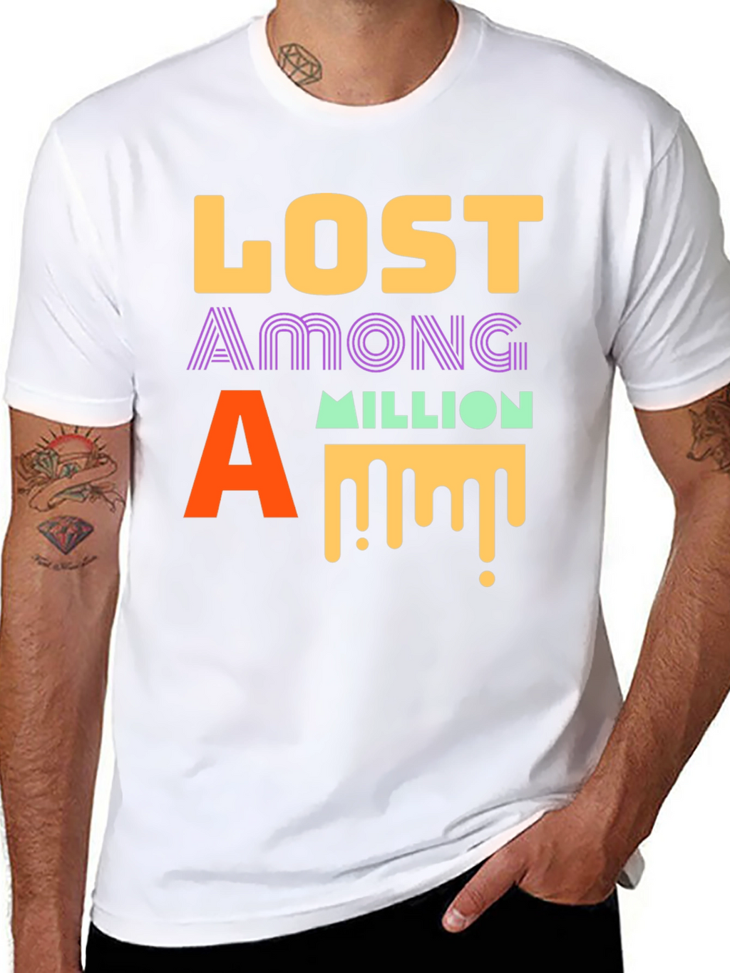 Lost Among a Million Graphic T-Shirt