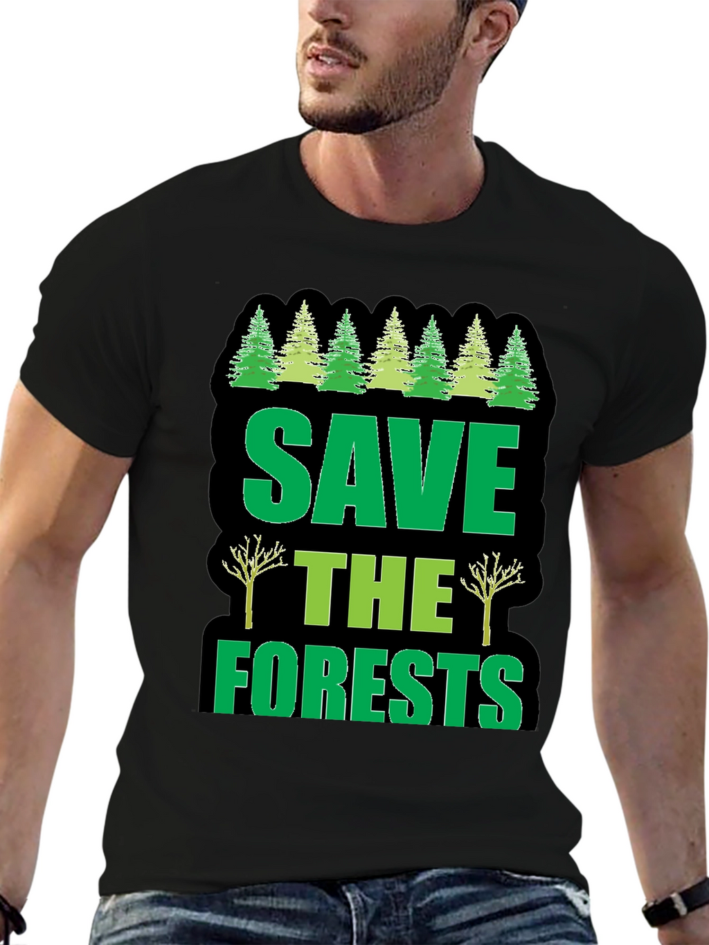 Save The Forests Graphic T-Shirt